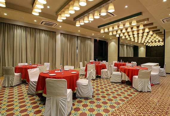 Banquet hall at Suncity Club & Resort, Vadodara