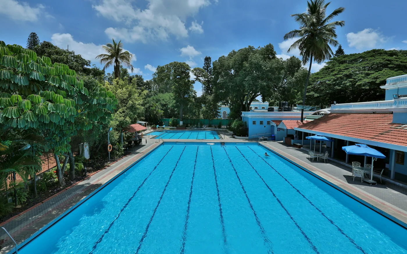 Swimming pool at Bangalore Club
