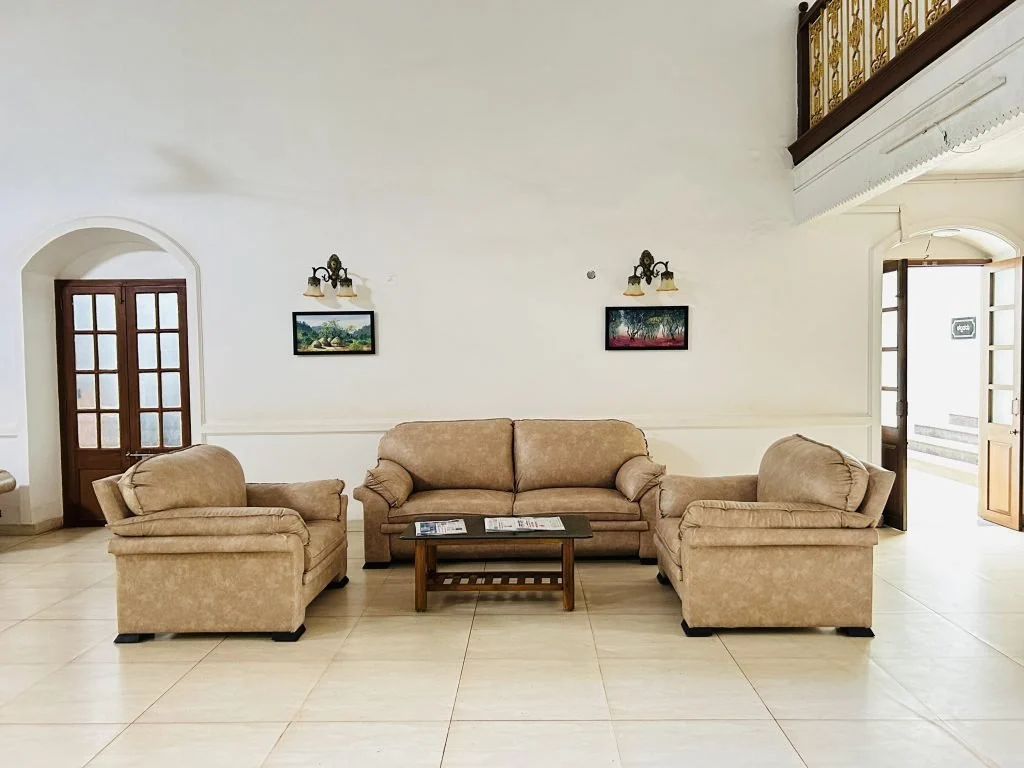 Club lounge at The Belgaum Club