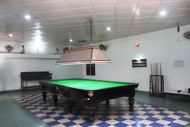 Billiards room at Bokaro Club