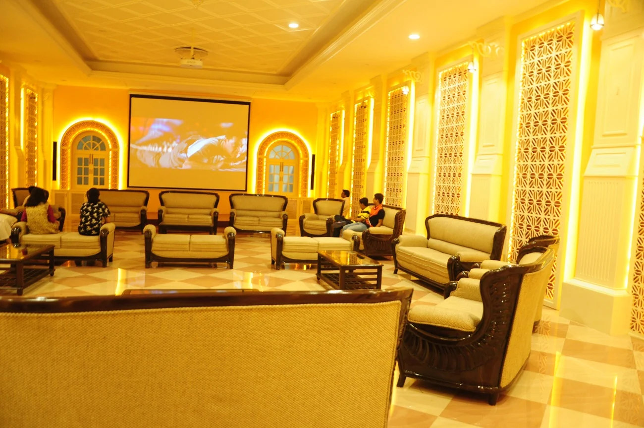 Hall and lounge seating at Chhattisgarh Club