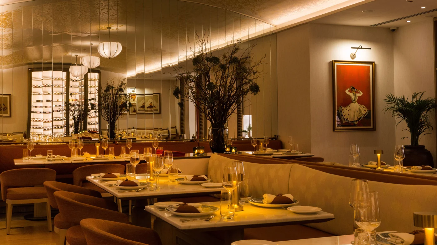 Restaurant interior — DLF Club 4