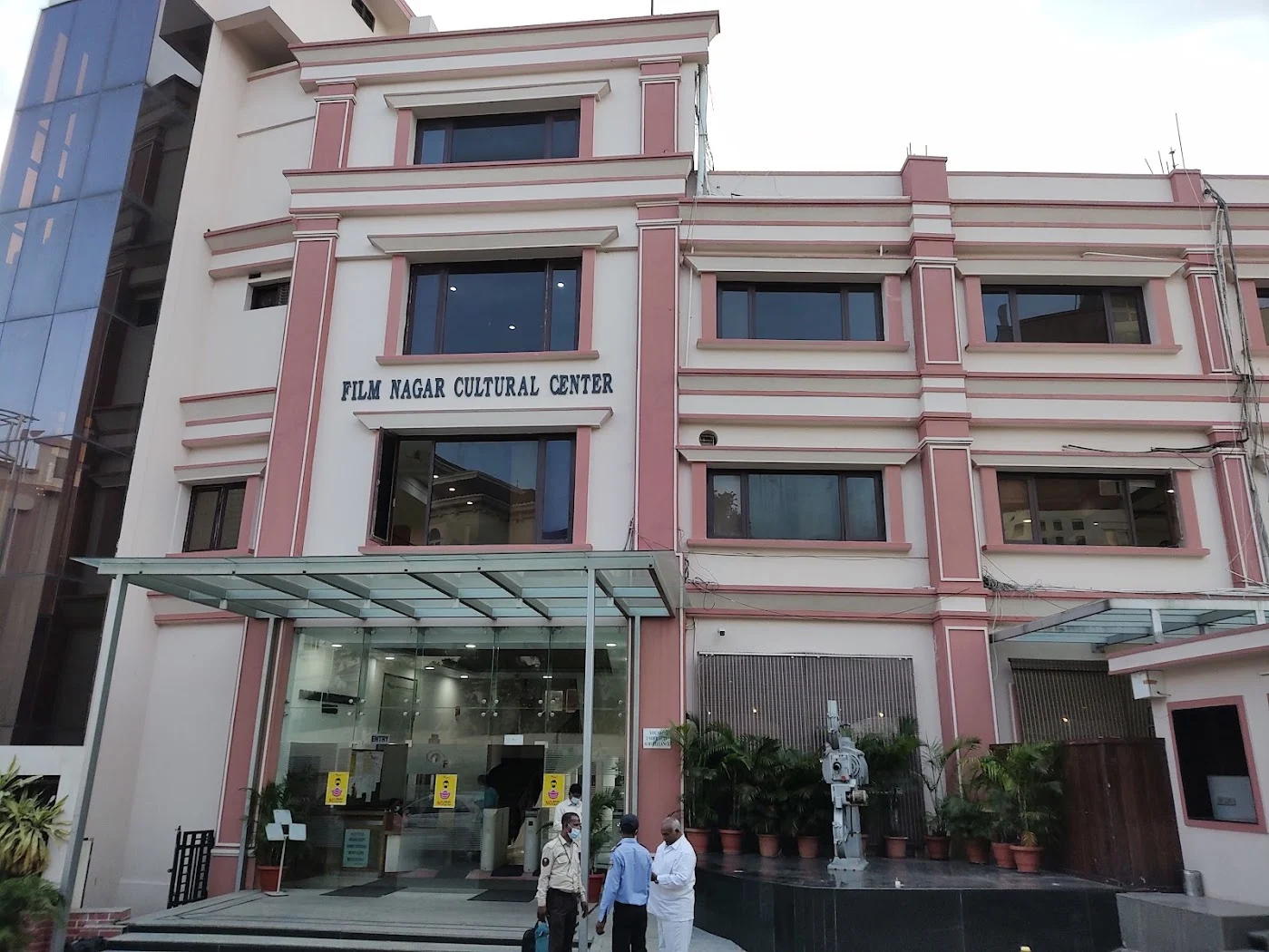 Film Nagar Cultural Centre main building exterior