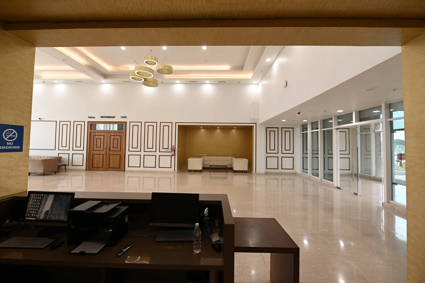 Gujarat Cricket Association Club House reception and hall