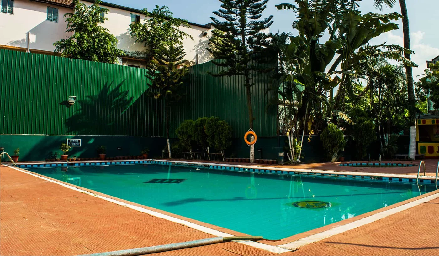 Swimming pool at India Club Guwahati