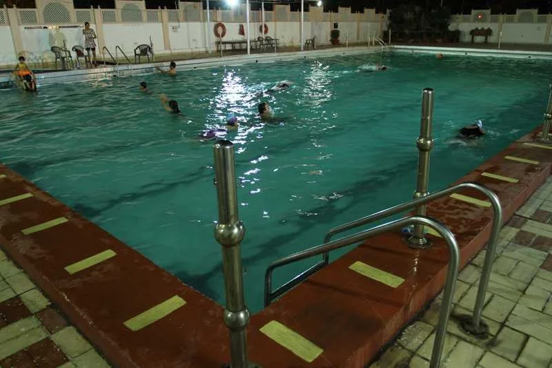 Evening Swim at Jai Club
