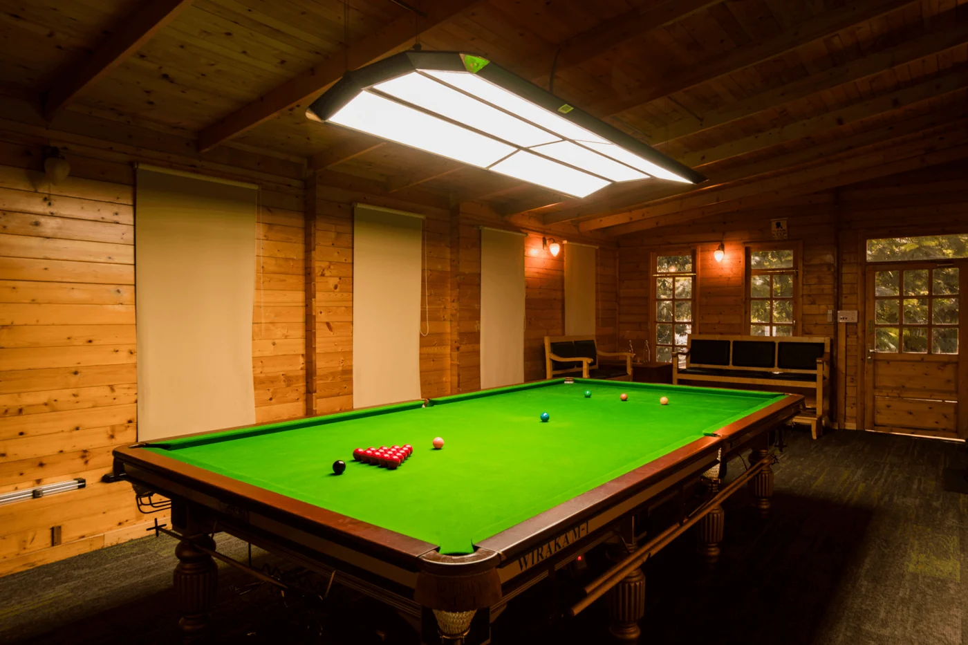 Madras Boat Club — billiards room