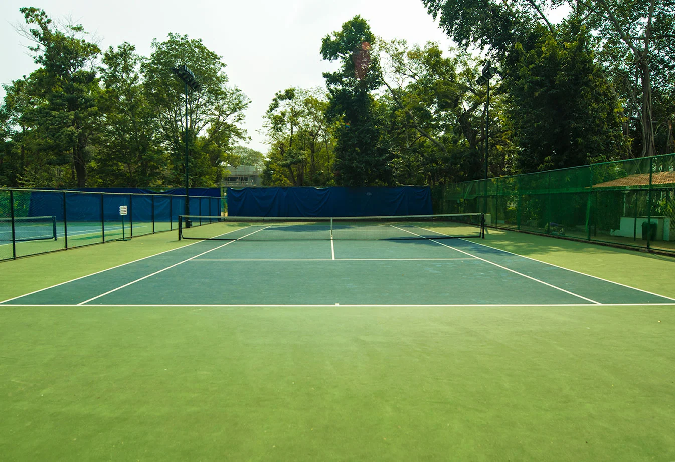 Madras Club tennis courts