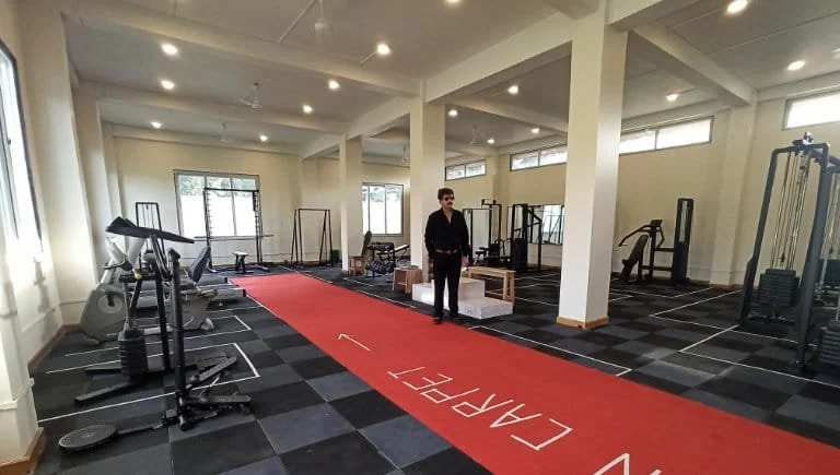 Gymnasium at Shillong Club