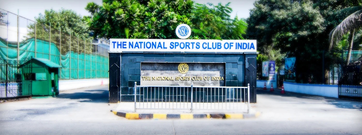 National Sports Club of India Mumbai signed entrance