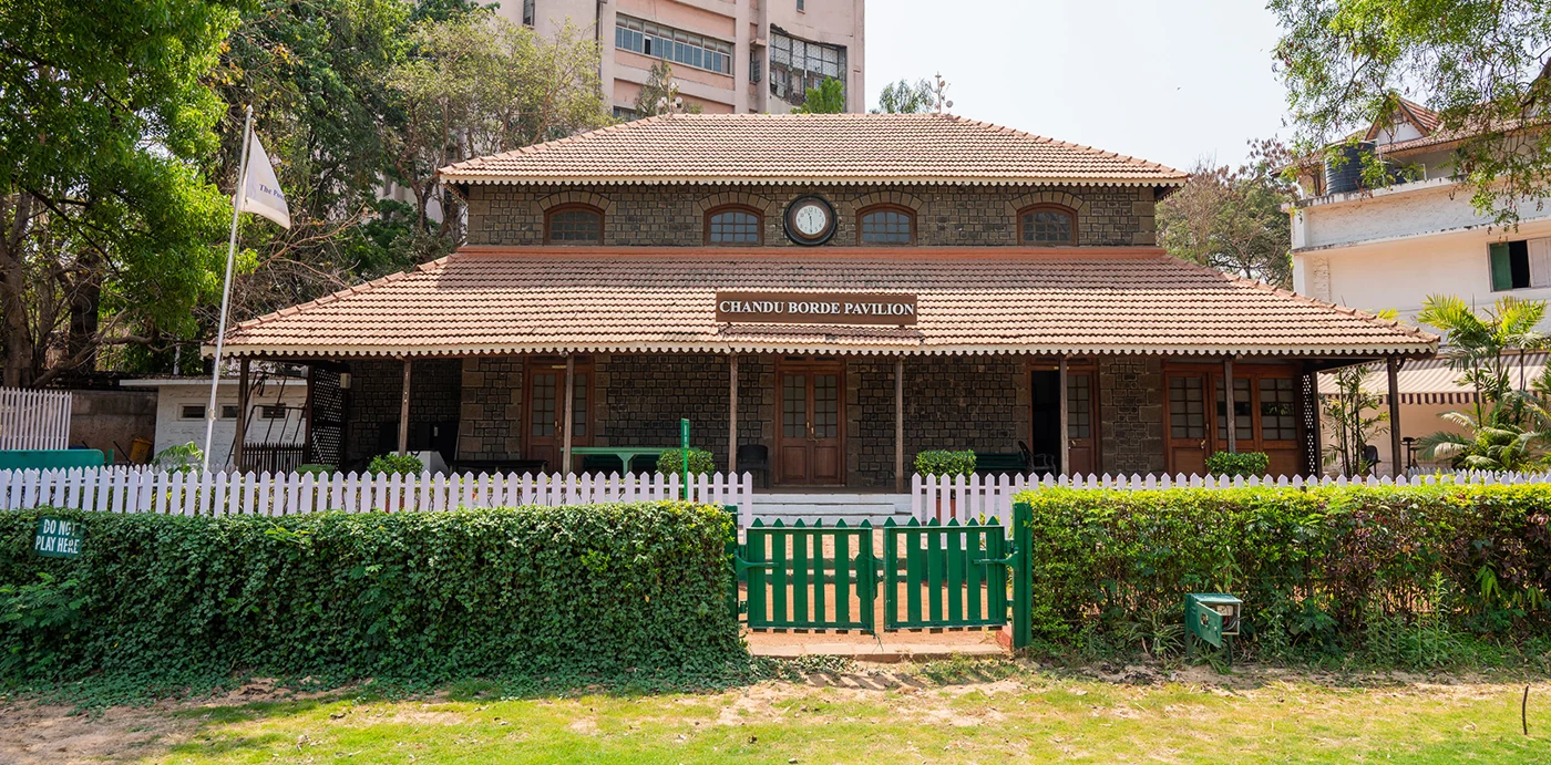 The Poona Club front entrance